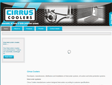 Tablet Screenshot of cirruscoolers.com